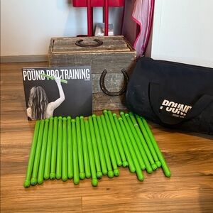 Pound Pro Training Set with 12 sets Green Ripstix